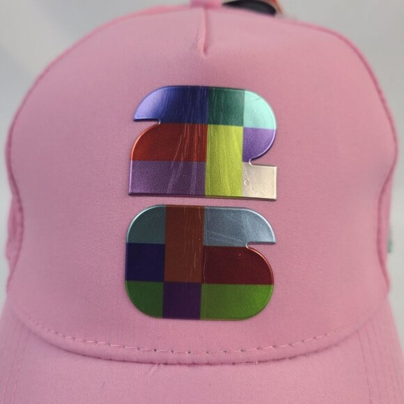 NWT FIFA World Cup 26 Pink Water-Resistant Cap With Adjustable Back main image 7